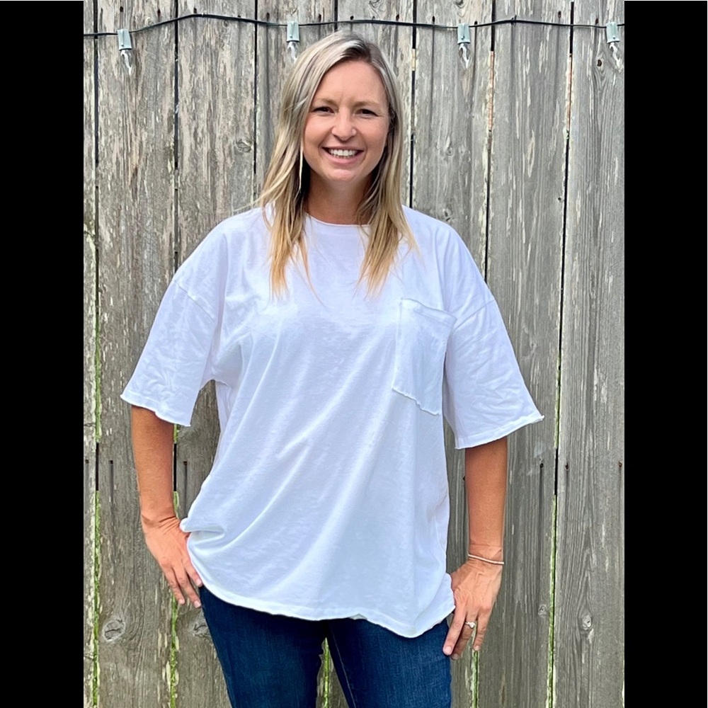 Oversized tee shirt